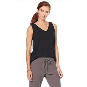 Copper Fit Flowy 2 Way V Neck Tank‎ Top